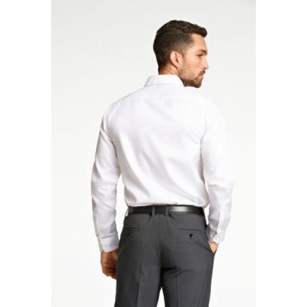 Plain fine twill skjorte - Bilde 2