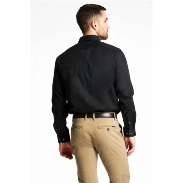 Plain fine twill skjorte - Bilde 8