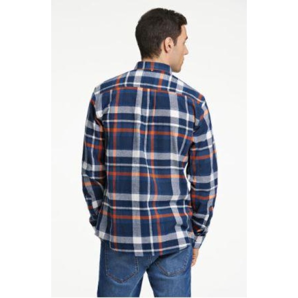 Checked twill shirt L/S - Bilde 3