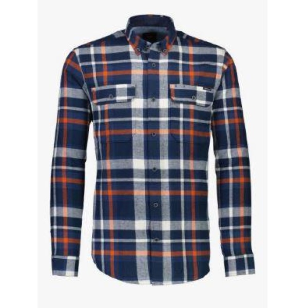 Checked twill shirt L/S - Bilde 4