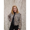 SC-OWENA jeansjakke med leopardprint - Bilde 5