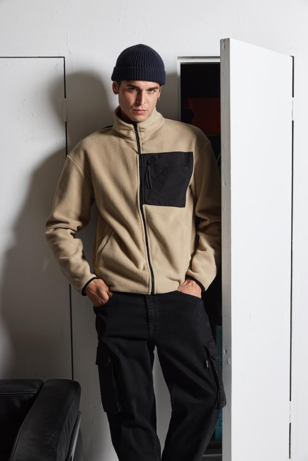 BHSWEATSHIRT Fleece frå Blend