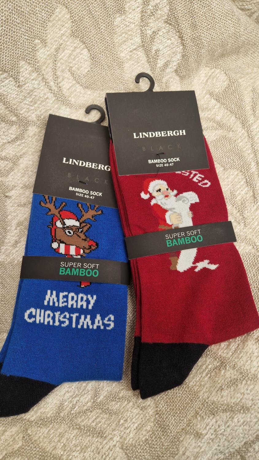 Julesokkar frå Lindbergh