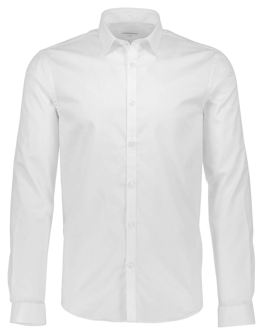 Teknisk skjorte frå Lindbergh - Slim fit - kvit, blå og svart - Bilde 6