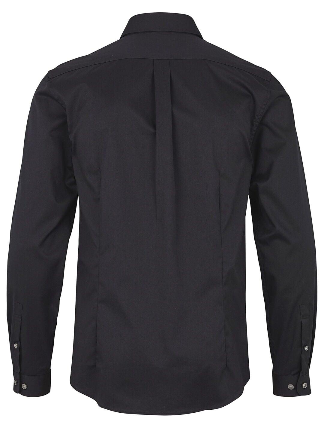 Teknisk skjorte frå Lindbergh - Slim fit - kvit, blå og svart - Bilde 19