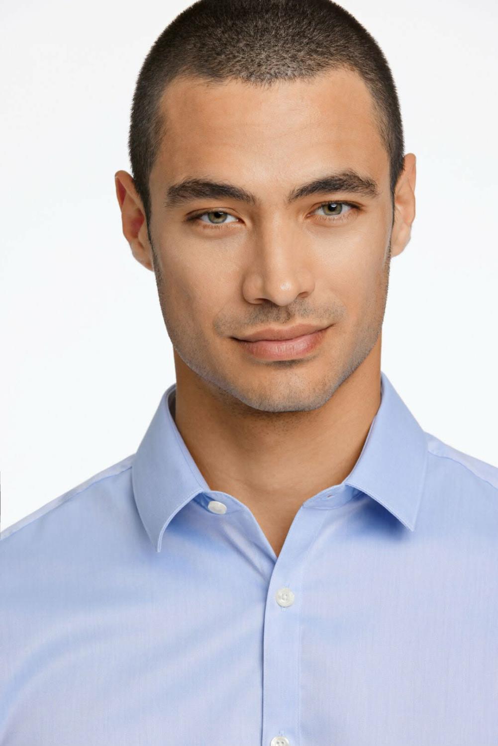 Teknisk skjorte frå Lindbergh - Slim fit - kvit, blå og svart - Bilde 8