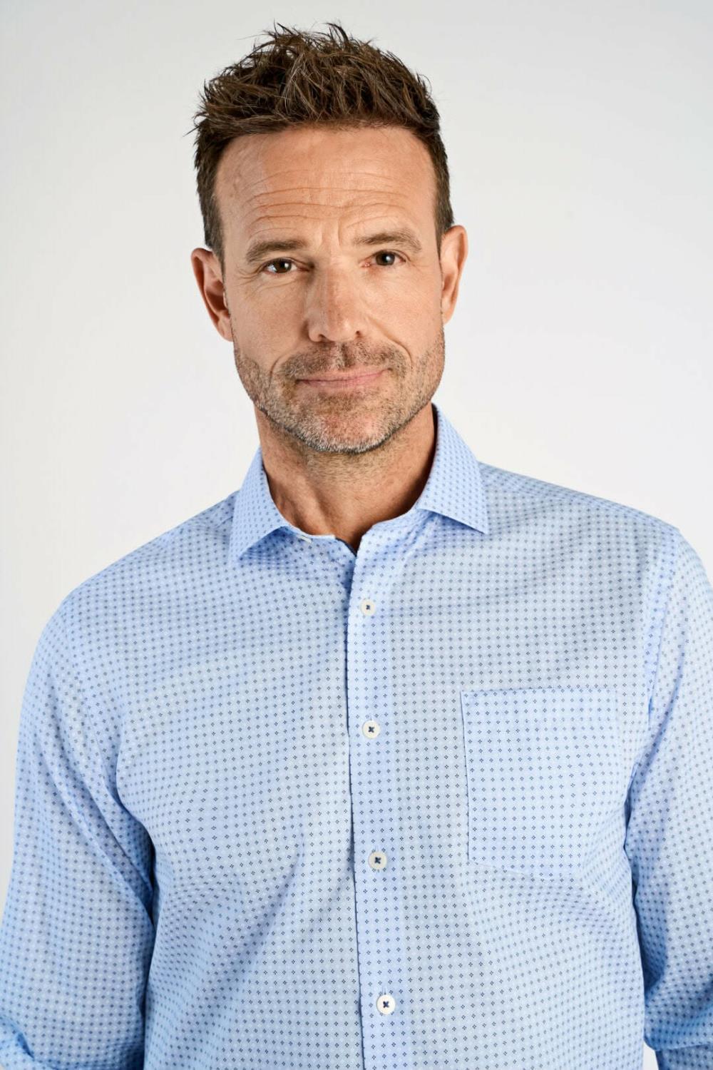 Skjorte frå Jacks, småmønstrete