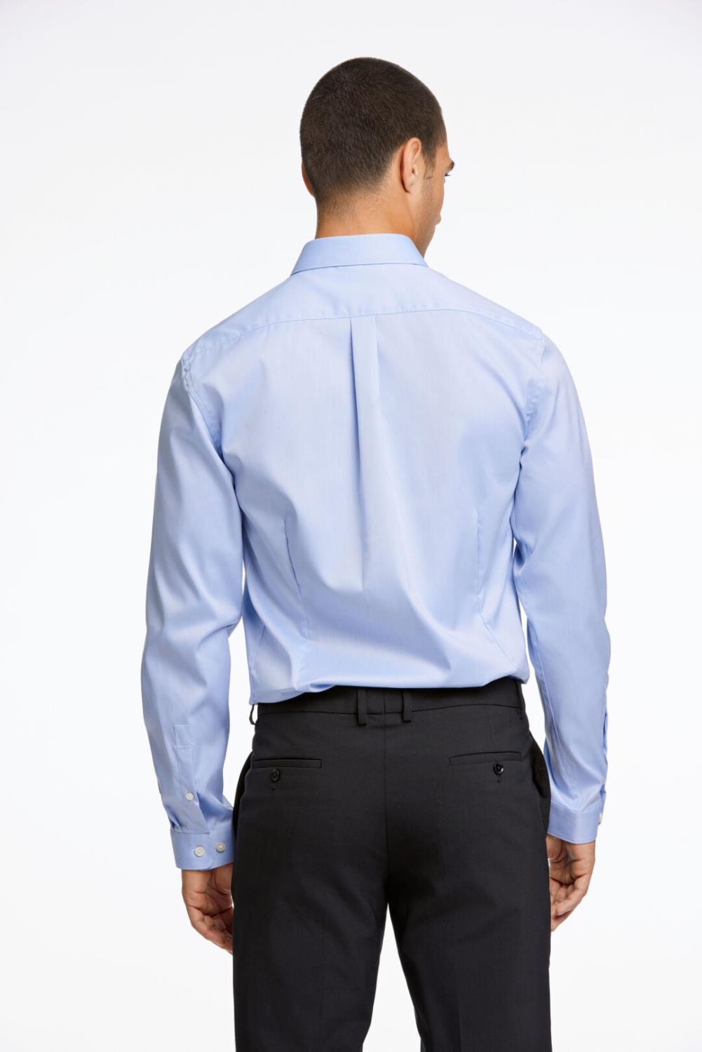 Teknisk skjorte frå Lindbergh - Slim fit - kvit, blå og svart - Bilde 11