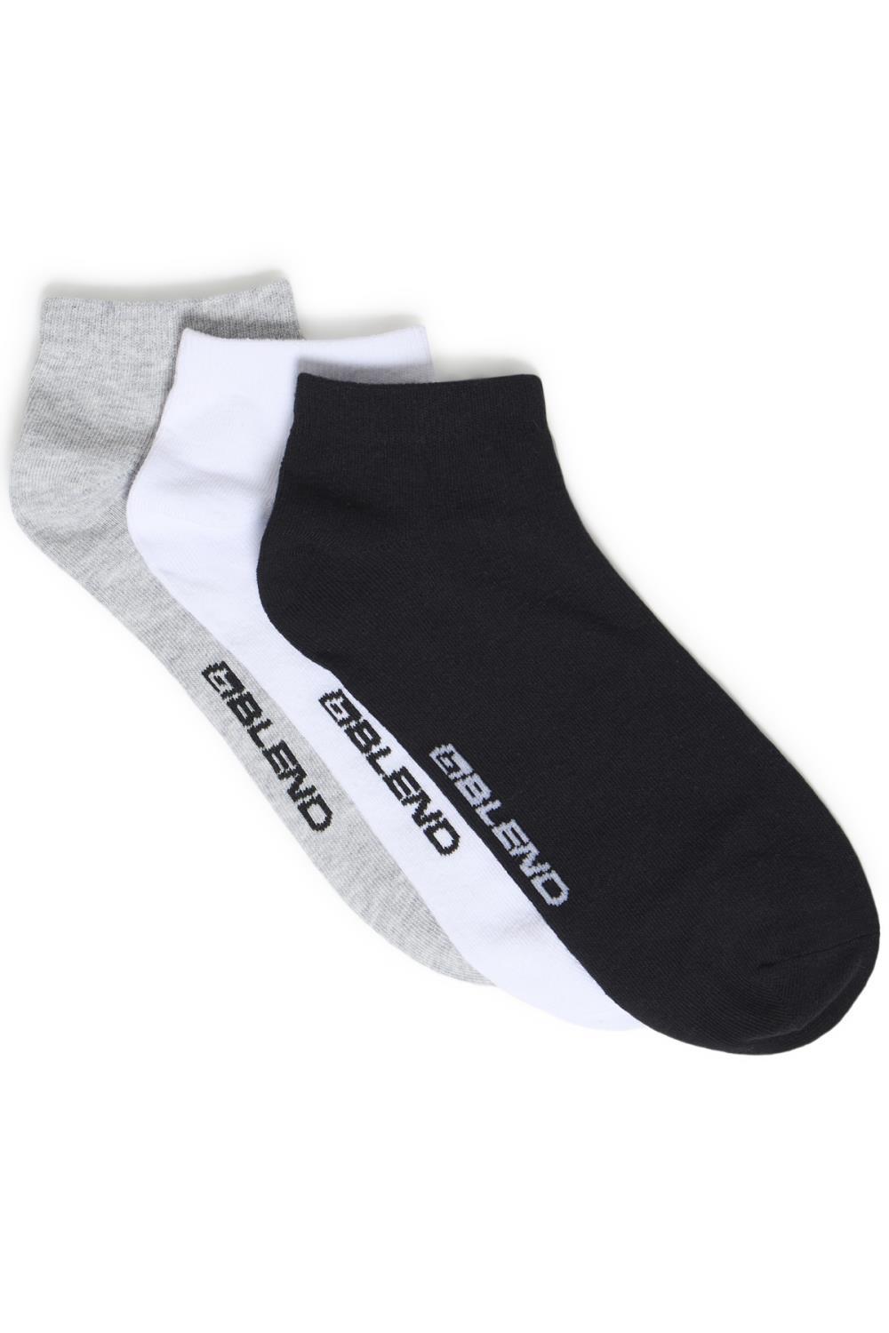BHELDIN 3-pk ankelsokkar