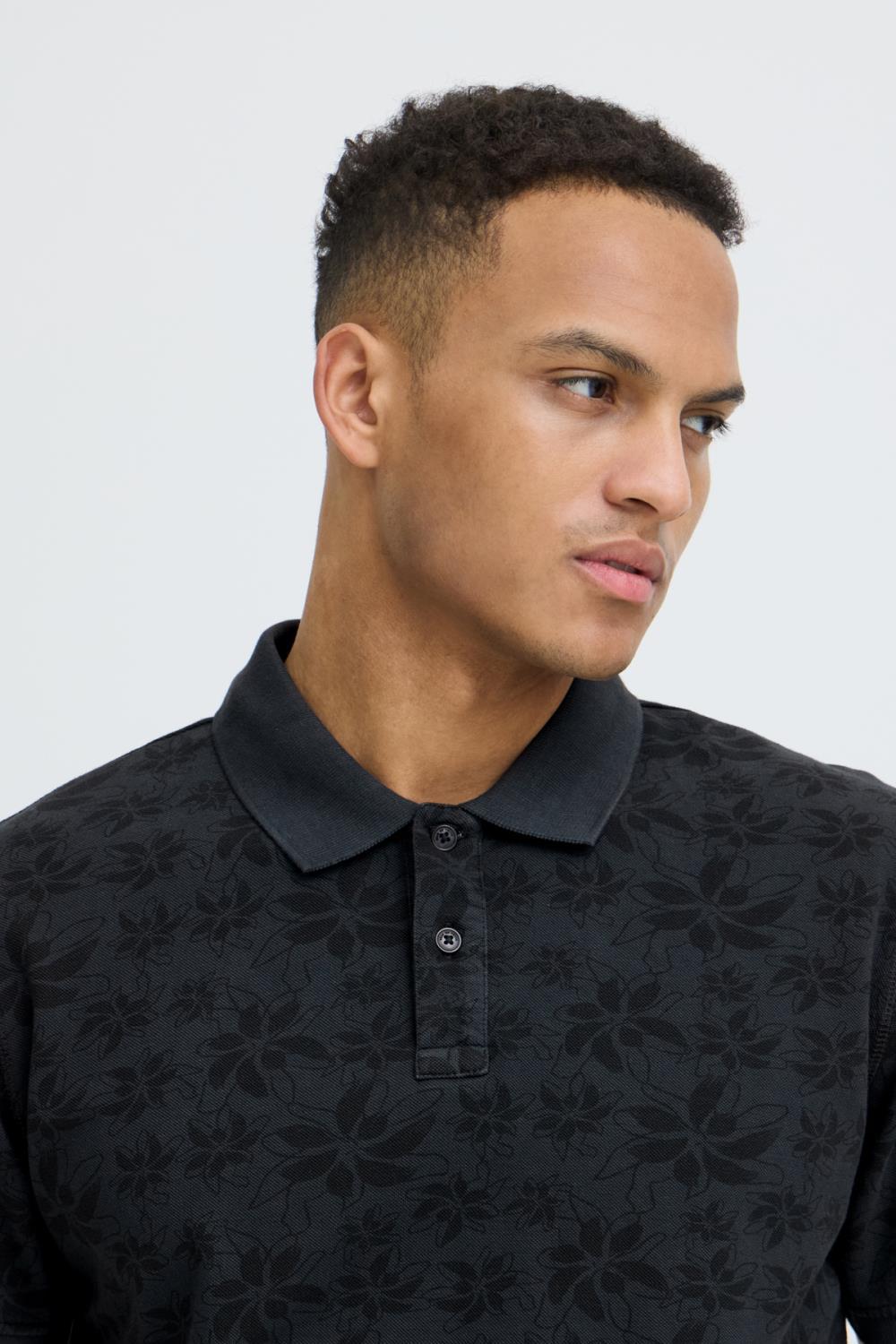 BHFRISCO Piquet - navy