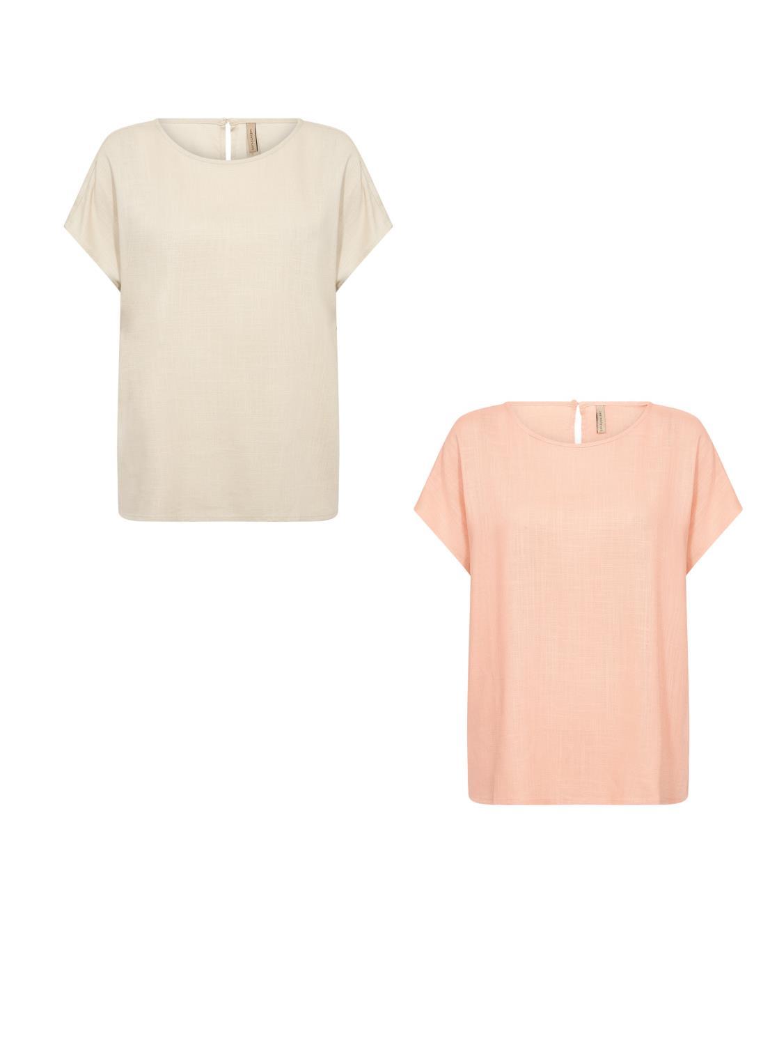 SC-ROZALIA topp - sand eller rosa