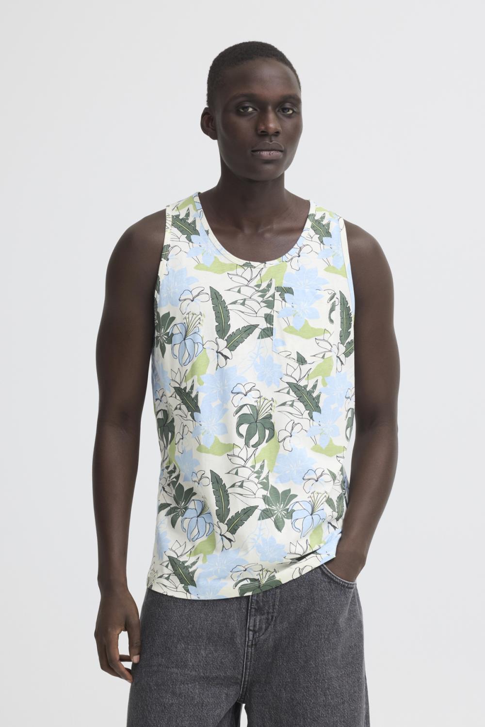 KINSLEY printet tanktop
